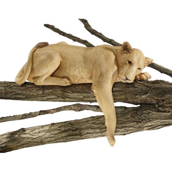 Wild Cat Female lioness garden sculptures unique realistic regal Namibia